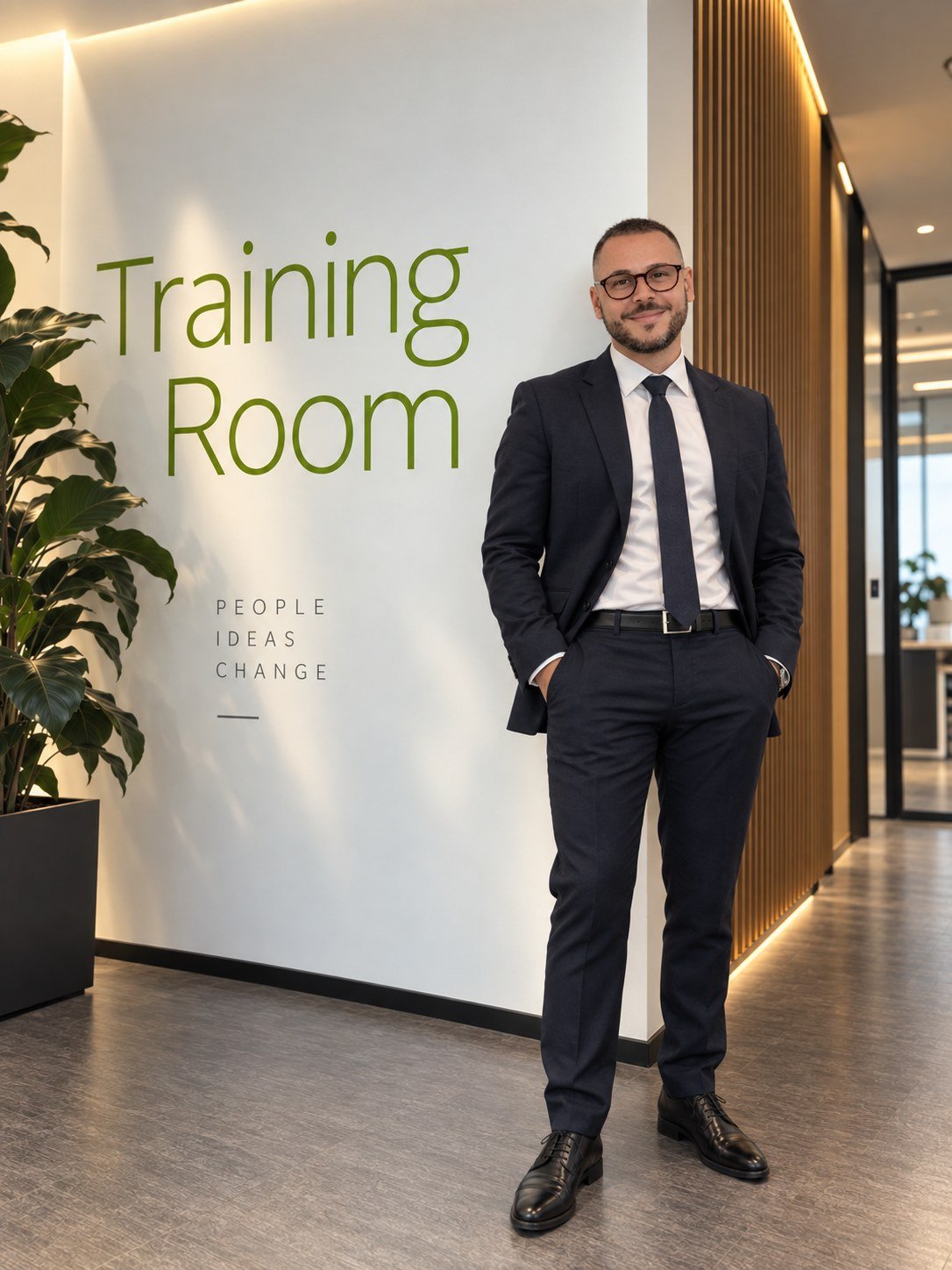 Rosario Privitera nella training room